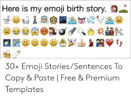Here Is My Emoji Birth Story 30 Emoji Storiessentences To