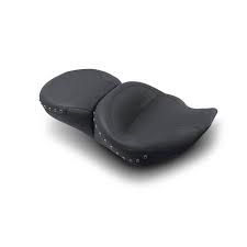 Mustang Wide Touring Black Studded Seat