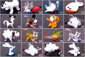 Glass Animal Figurines Miniature Glass