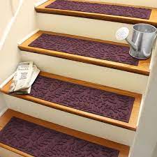 vista nonskid indoor stair tread set of 4