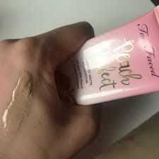 too faced peach perfect foundation
