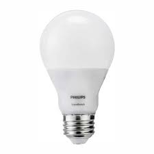 A 60 watt light bulb is a light bulb that, at rated voltage, will dissipate 60 watts. Philips 60 Watt Equivalent A19 Sceneswitch Led Light Bulb Daylight 5000k Soft White 2700k Warm Glow 2200k 464867 The Home Depot