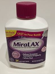 miralax powder laxative 34 doses 20 4