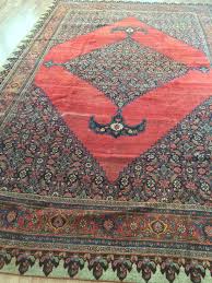 28001 antique persian bidjar carpet