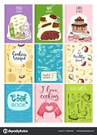 Cookbook Cover Design Template Cookbook Cover Design Vector Template