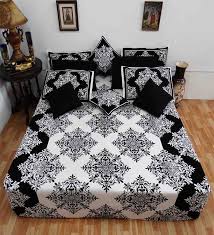 Cotton Motif Double Bed Sheet