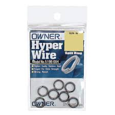 Owner Hyper Wire Split Rings Packet