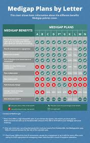 Medigap Plans By Letter Infographic