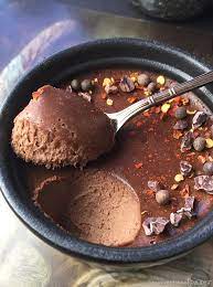 Am having a few people over for chili and corn bread tonight. Chili Chocolate Mousse Pots Recipe