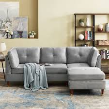 sectional sofa couch with ottoman l