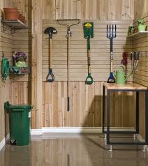 Tools Hanging On Shed Walls For More