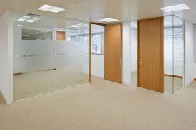 Frameless Glazed Partition System