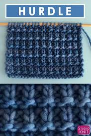 How To Knit The Hurdle Stitch With Studio Knit Knitting