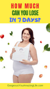 How To Lose 10 Pounds In One Week 7 Day Diet And Workout
