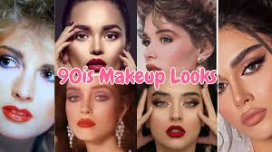 90s makeup trends y2k makeup looks