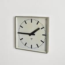 Large Square Wall Clock From Pragotron