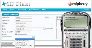 free hosted dialer voip for call