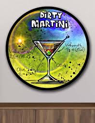 Vinoxo Dirty Martini Vintage Cocktail