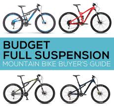 Buyers Guide Budget Full Suspension Mountain Bikes