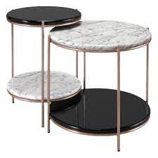 Round Side Tables Set Of 2 For At