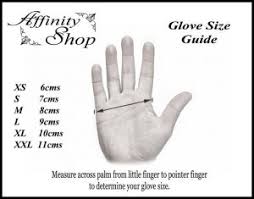Glove Size Guide Measure Hand To Ensure Good Fitting Work