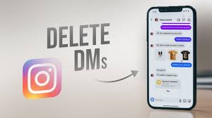 to delete insram messages on iphone