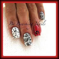 Playing a Tune Mickey Mouse Nail Art | Stamping nail art, Music note nails,  Nails
