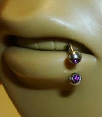 Details About 16g Horseshoe Stainless Steel Labret Lip Monroe Purple Tragus Ring Stud Piercing