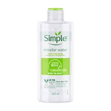 simple kind to skin micellar cleansing
