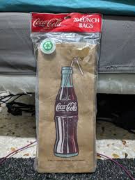 vine coca cola lunch bags hobbies
