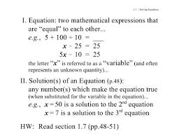 I Equation Two Mathematical