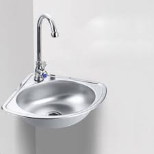 Triangle Wash Basin Stainless Steel