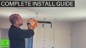 how to install ceiling light without