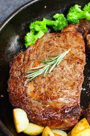 pan seared rib eye steak recipe tipbuzz