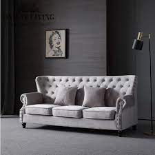 clarice modern french high back sofa