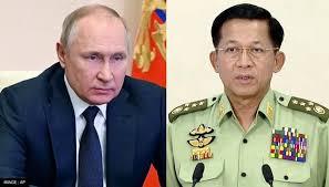Russia-Myanmar: President Putin meets Myanmar's military ruler Min Aung  Hlaing in Vladivostok | Rest of the World News