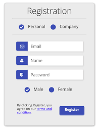 registration form templates exles