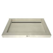 It is possible to diy a shower pan for yourself, but most property owners hire this out. Tile Redi Redi Trench 48 In X 72 In Triple Threshold Shower Base With Back Drain And Tileable Trench Grate Rt4872btc Pvc Tt The Home Depot