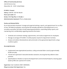 When filling in a free federal resume template. How To Write A Federal Resume Example Template