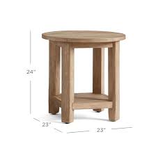 Round End Table Pottery Barn