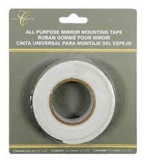 mainstays mirror mounting tape