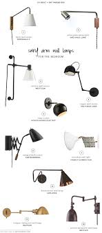 Hampton bay wall sconce light fixtures offer a modern take on the classic swing arm style design with clean lines, a protective brushed nickel finish and white fabric shade. 10 Best Swing Arm Wall Lamps For The Bedroom Sengelamper Sovevaerelse Lamper Vaeglamper