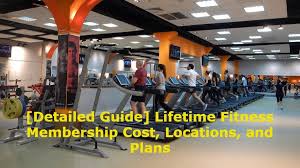 lifetime fitness membership cost