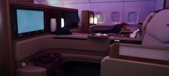 qatar airways first cl book a plane