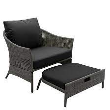 allen roth patio chair with ottoman