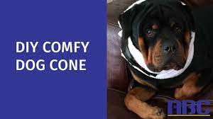 diy comfy dog cone how to make a