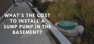 Basement Sump Pump System
