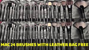 mac 24 makeup brushes set review make
