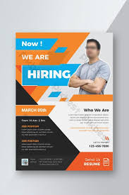 Recruitment And Job Vacancy Flyer Template Ai Free