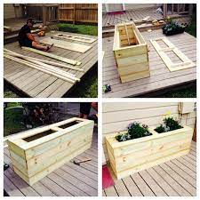 Now, you can get your hands dirty and build the planter of your dreams! Simple Diy Rustic Planter Box Out Of Wood Fencing Diy Wooden Planters Rustic Planters Diy Planters